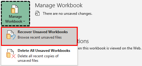 Recover Documents step 10