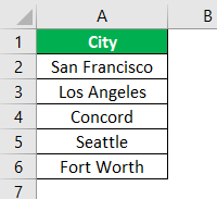 Search Box in Excel Example 1.6