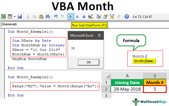 VBA-Month
