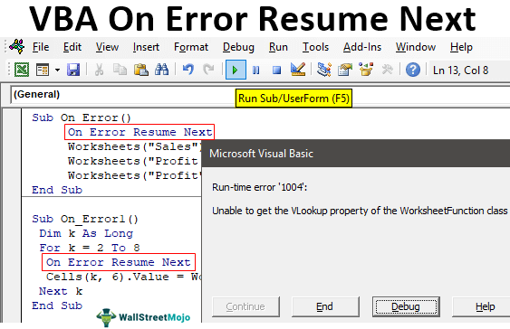 on error resume next considered harmful