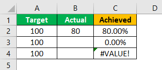 Excel Error in Value Example 2.0.0