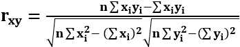 Negative Correlation Formula 2