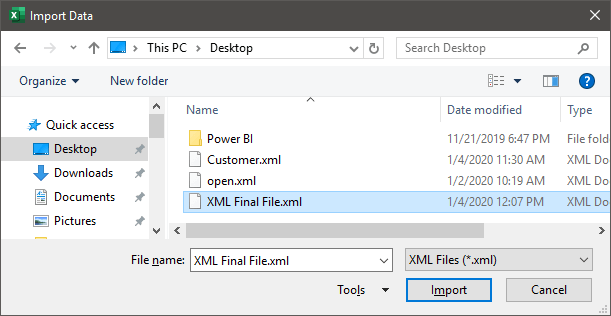 Excel open xml Example 2