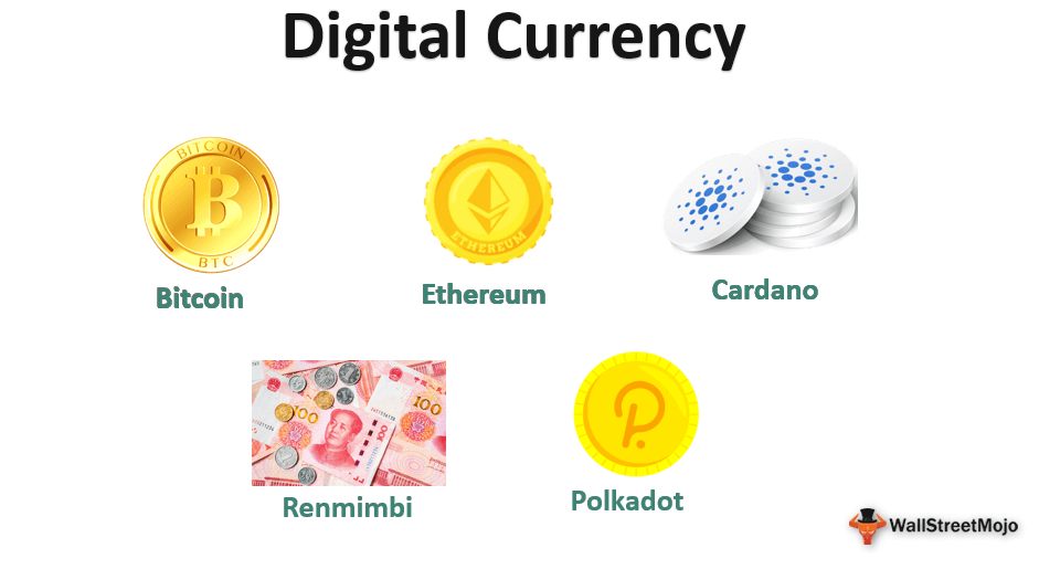 types of digital currency