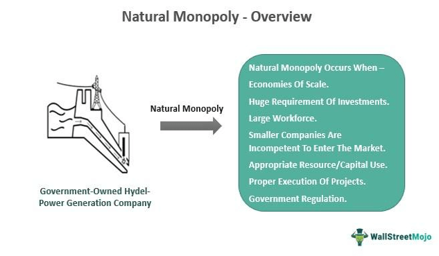 what is an example of a natural monopoly